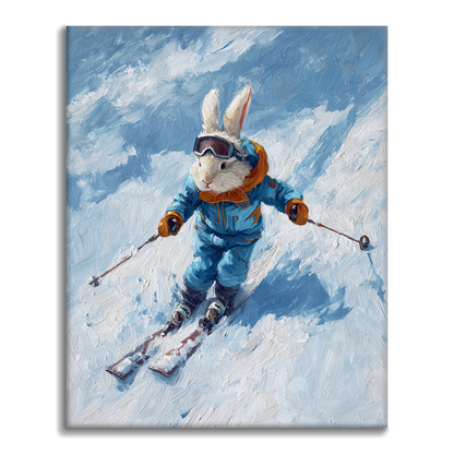Speedy Snow Rabbit - Dipingere con i Numeri
