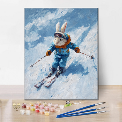 Speedy Snow Rabbit - Dipingere con i Numeri