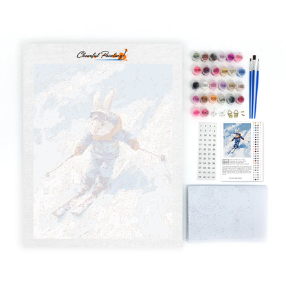 Speedy Snow Rabbit - Dipingere con i Numeri