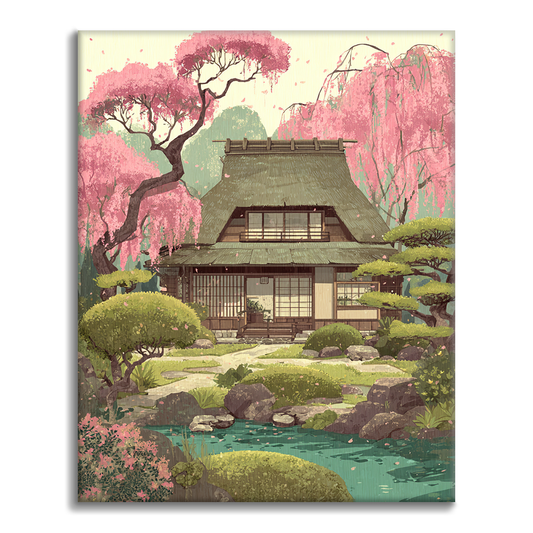 Primavera Kasuga Sakura - Dipingere con i Numeri