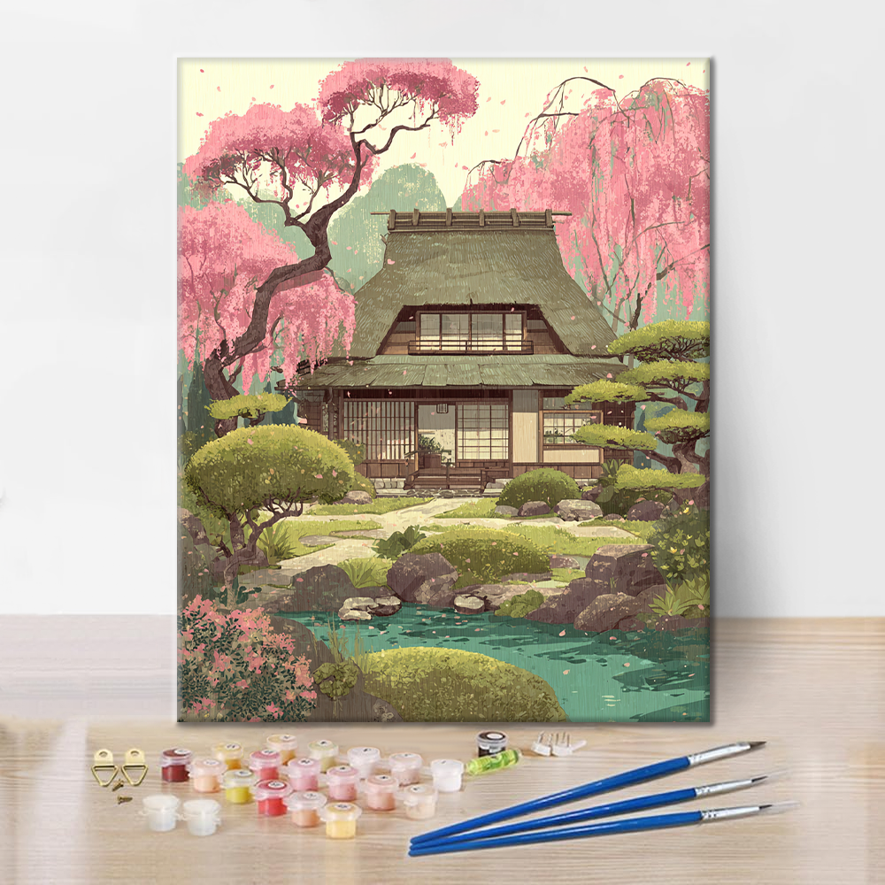 Primavera Kasuga Sakura - Dipingere con i Numeri