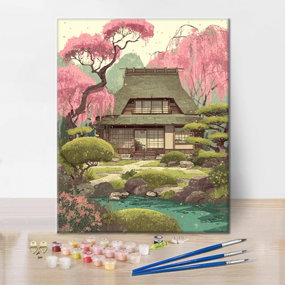 Primavera Kasuga Sakura - Dipingere con i Numeri