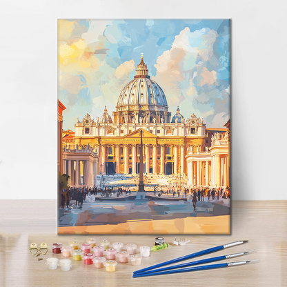 Basilica di San Pietro - Dipingere con i Numeri
