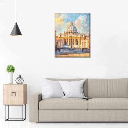 Basilica di San Pietro - Dipingere con i Numeri