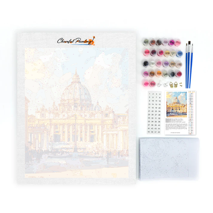 Basilica di San Pietro - Dipingere con i Numeri