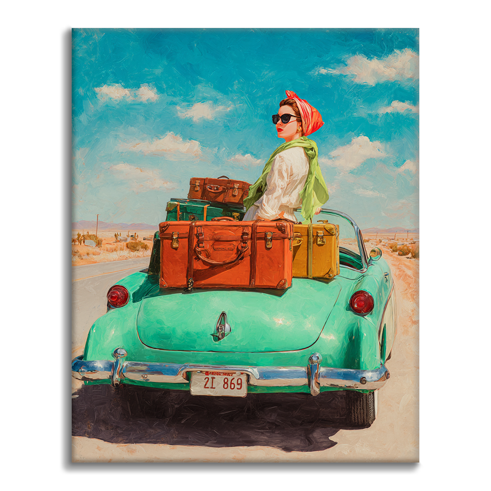 Viaggio elegante - Dipingere con i Numeri