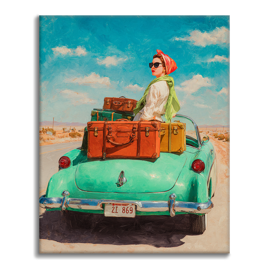 Viaggio elegante - Dipingere con i Numeri