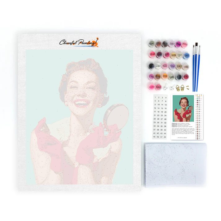 Trucco squisito - Dipingere con i Numeri