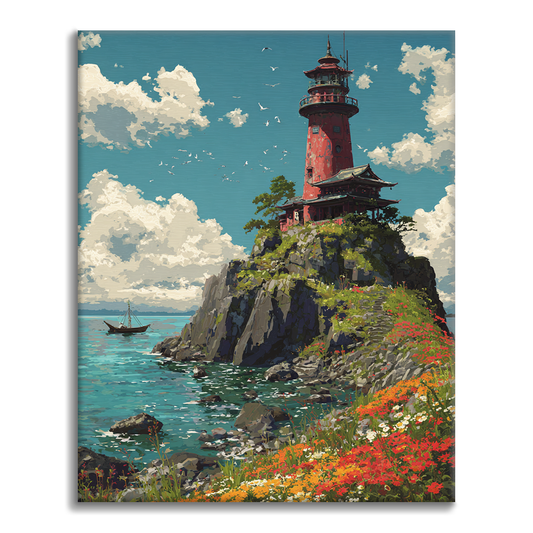 Floral Coastlight - Dipingere con i Numeri