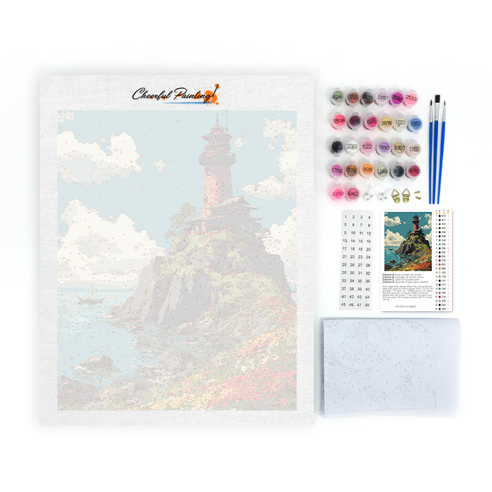 Floral Coastlight - Dipingere con i Numeri