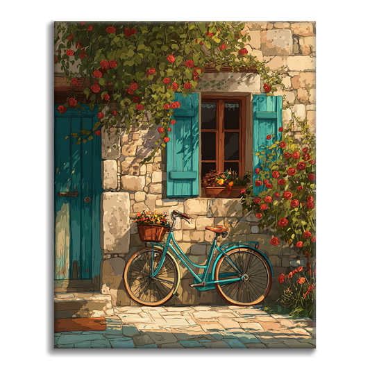 Bicicletta da giardino - Dipingere con i Numeri
