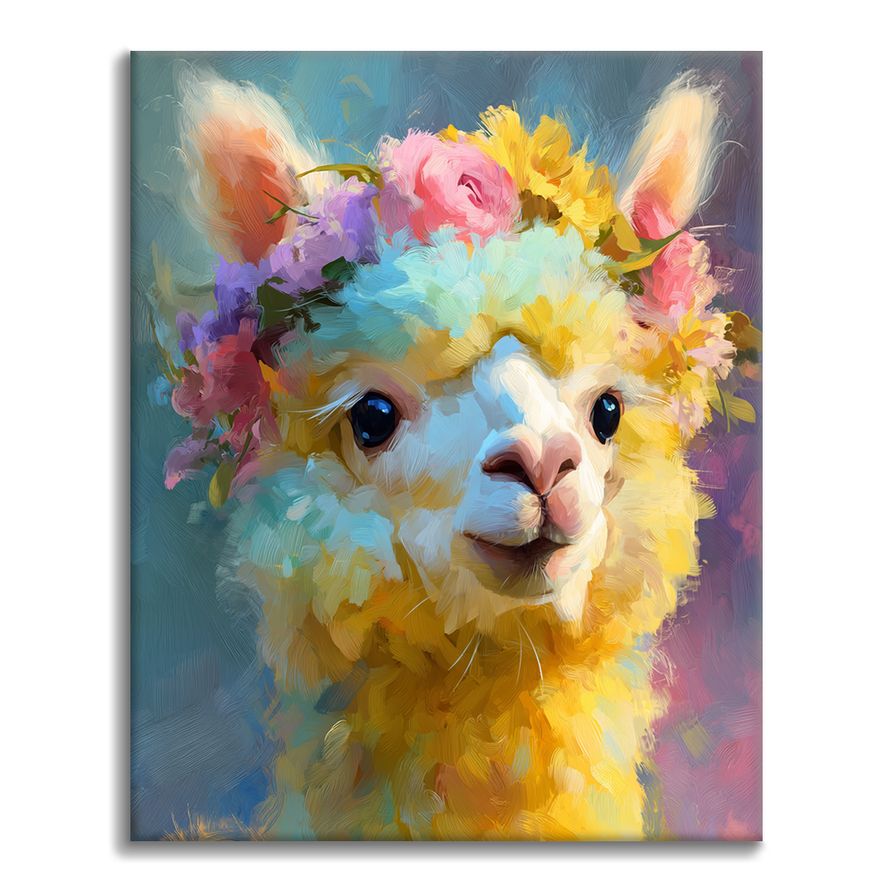 Blooming Llama - Dipingere con i Numeri