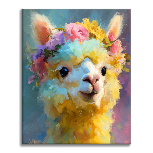 Blooming Llama - Dipingere con i Numeri