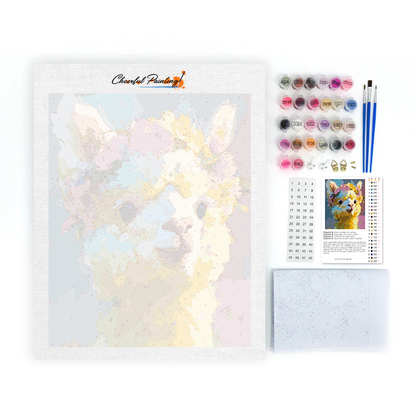 Blooming Llama - Dipingere con i Numeri