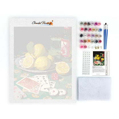 Limoni e poker - Dipingere con i Numeri