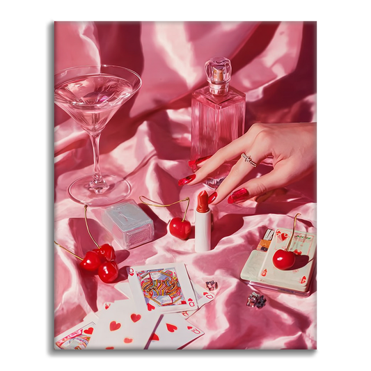 Pink Poker Party - Dipingere con i Numeri