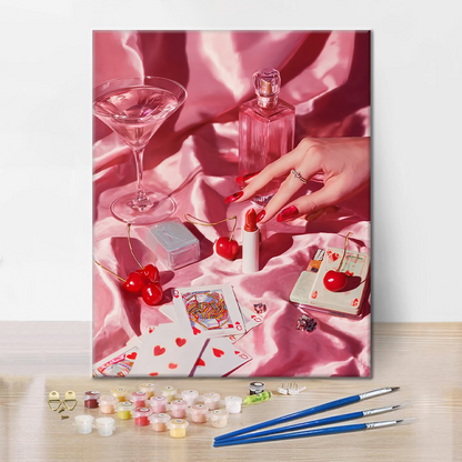 Pink Poker Party - Dipingere con i Numeri