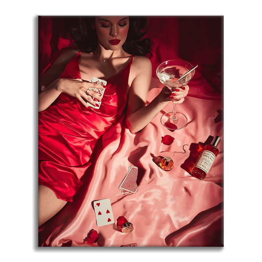 Poker e bevande - Dipingere con i Numeri