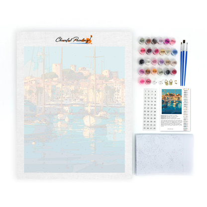 Porto di Cannes - Dipingere con i Numeri
