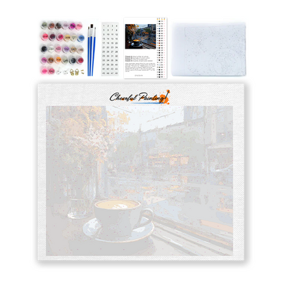 Rainy Day Café - Dipingere con i Numeri