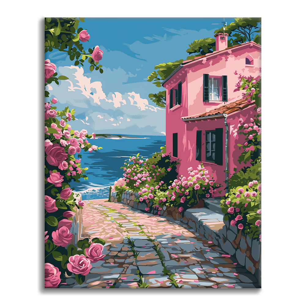 Sentiero delle rose - Dipingere con i Numeri