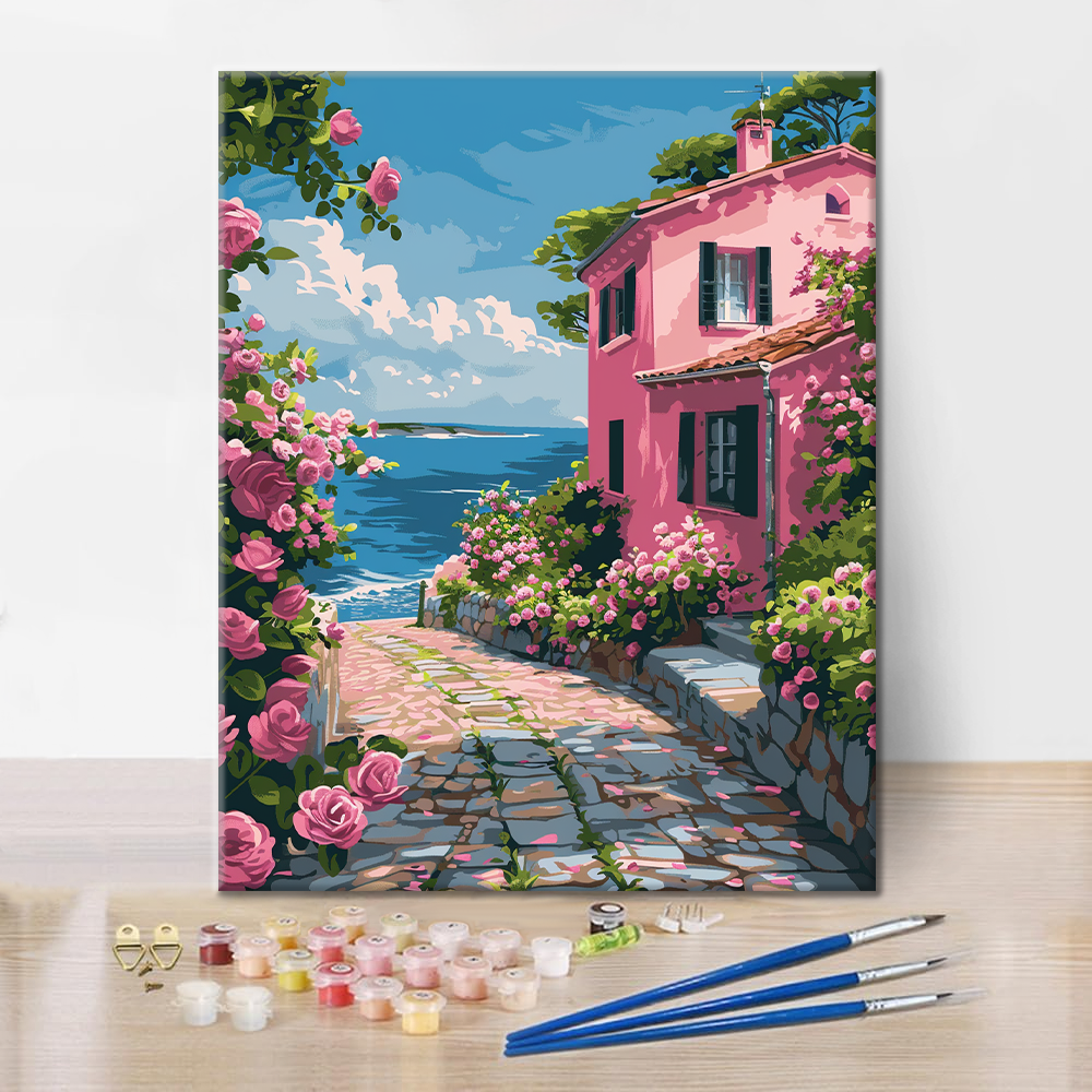 Sentiero delle rose - Dipingere con i Numeri