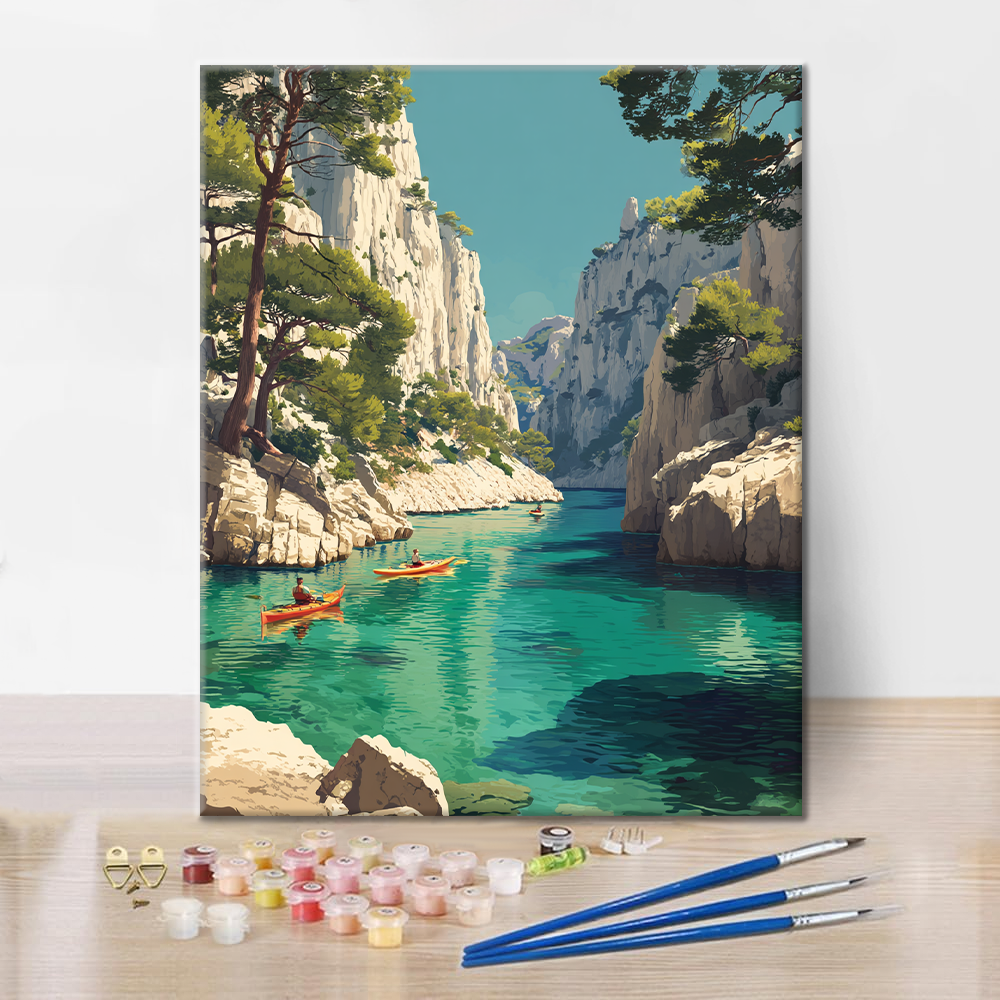 Calanchi di Cassis - Dipingere con i Numeri