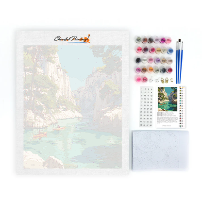 Calanchi di Cassis - Dipingere con i Numeri