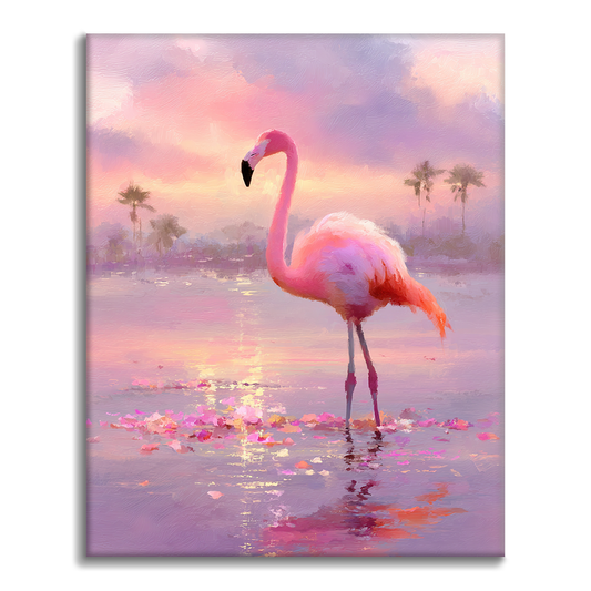 Twilight Flamingo - Dipingere con i Numeri
