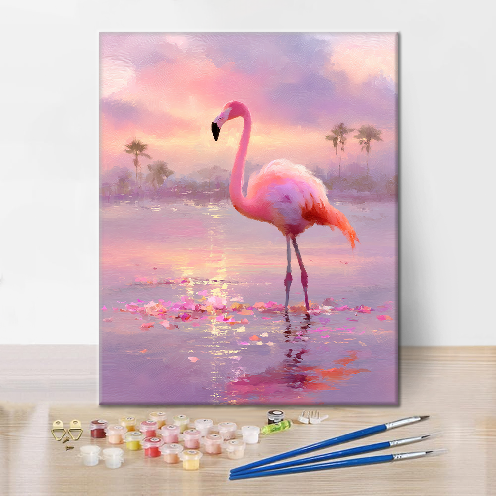 Twilight Flamingo - Dipingere con i Numeri