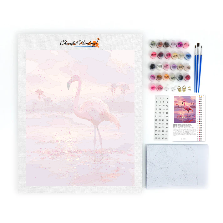 Twilight Flamingo - Dipingere con i Numeri