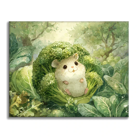 Criceto Broccoli - Dipingere con i Numeri
