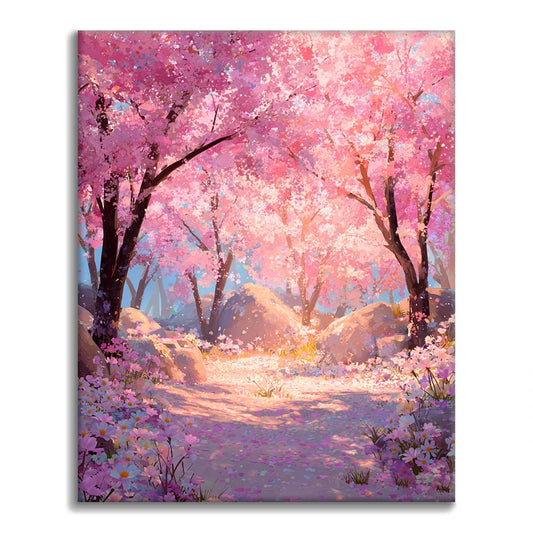 Sakura incantata - Dipingere con i Numeri