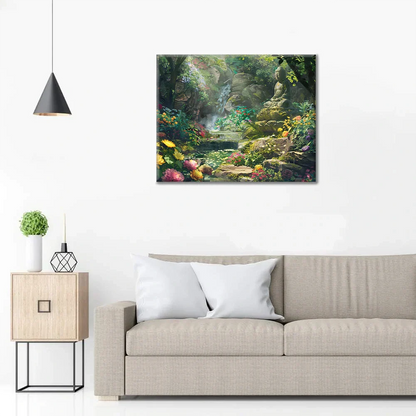 Primavera nella foresta - Dipingere con i Numeri