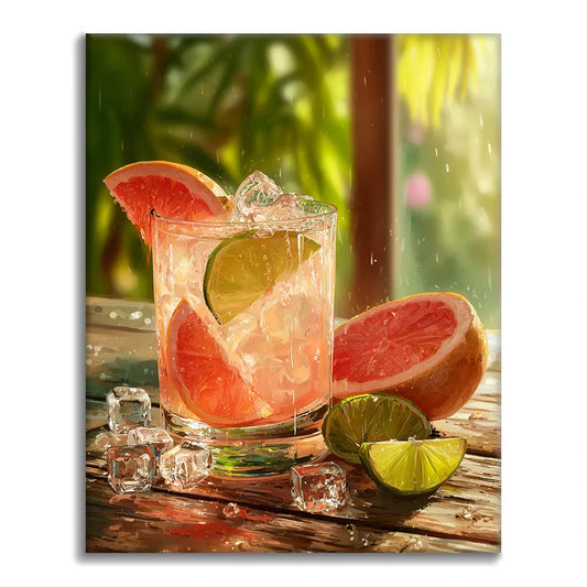Pompelmo Fizz - Dipingere con i Numeri