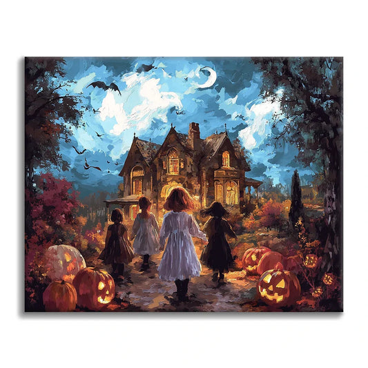 Notte di Halloween - Dipingere con i Numeri