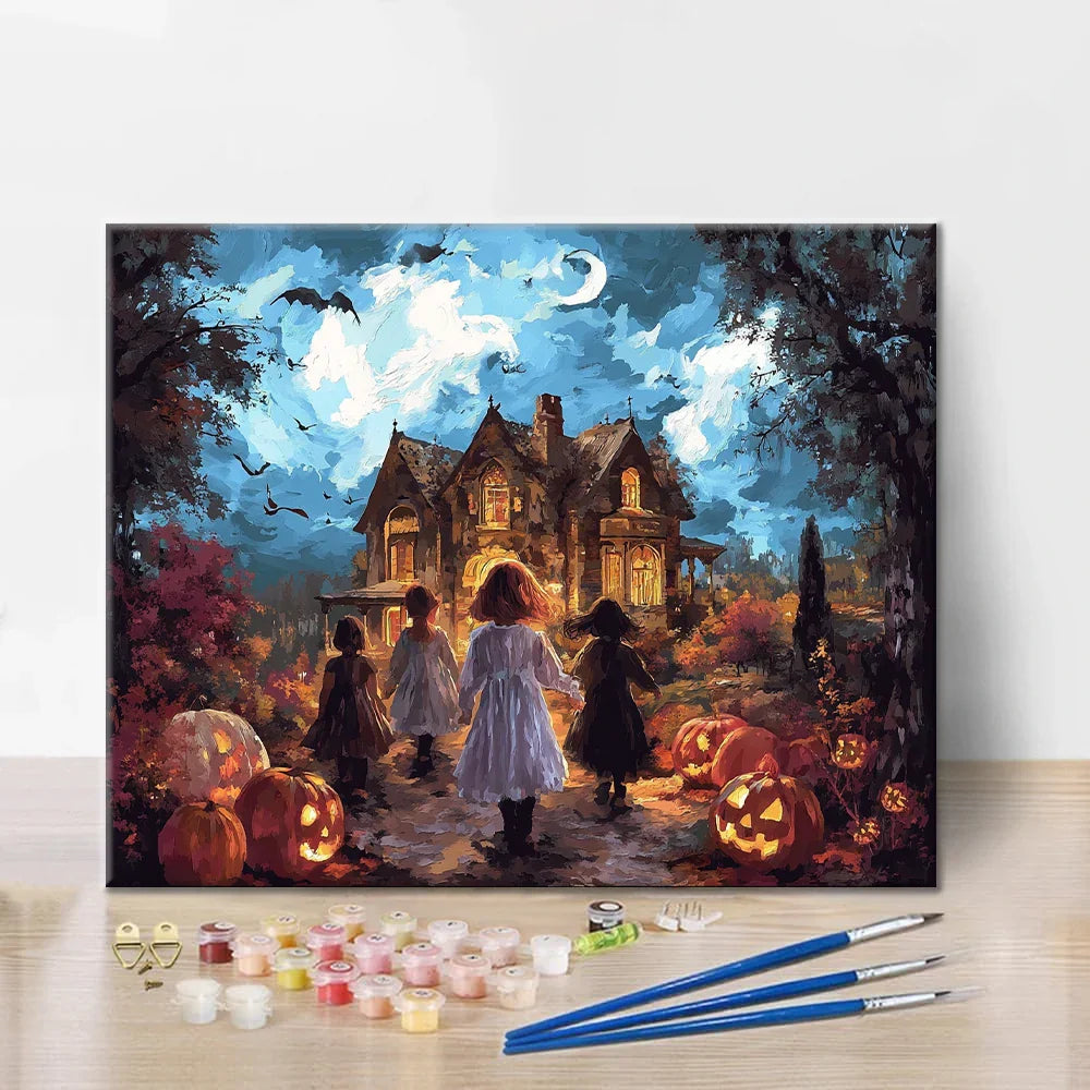 Notte di Halloween - Dipingere con i Numeri