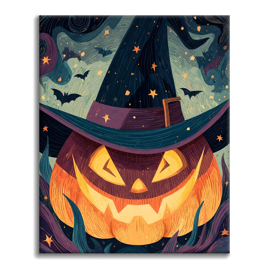 Zucca magica - Dipingere con i Numeri