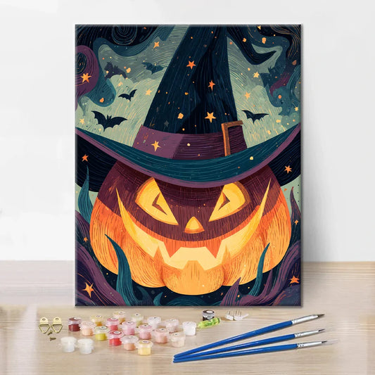 Zucca magica - Dipingere con i Numeri