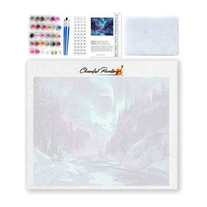 Aurora boreale - Dipingere con i Numeri