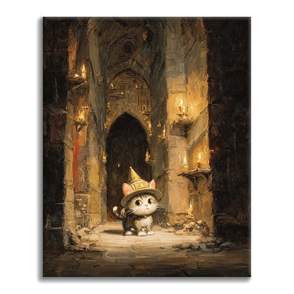 L'avventura del gatto - Dipingere con i Numeri