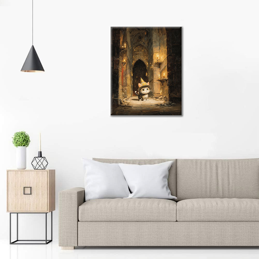 L'avventura del gatto - Dipingere con i Numeri