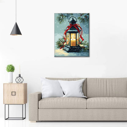 Lanterna di Natale - Dipingere con i Numeri