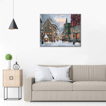 Strade di Natale - Dipingere con i Numeri