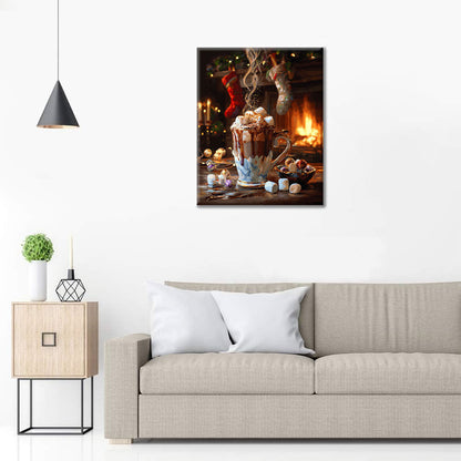 Cozy Christmas Cocoa - Dipingere con i Numeri