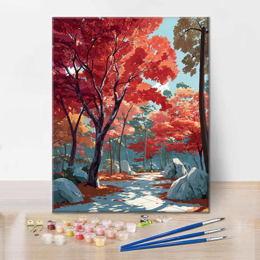 Crimson Pathway - Dipingere con i Numeri