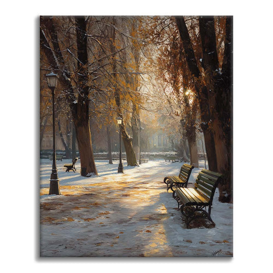 Early Winter Park - Dipingere con i Numeri