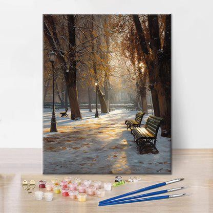 Early Winter Park - Dipingere con i Numeri