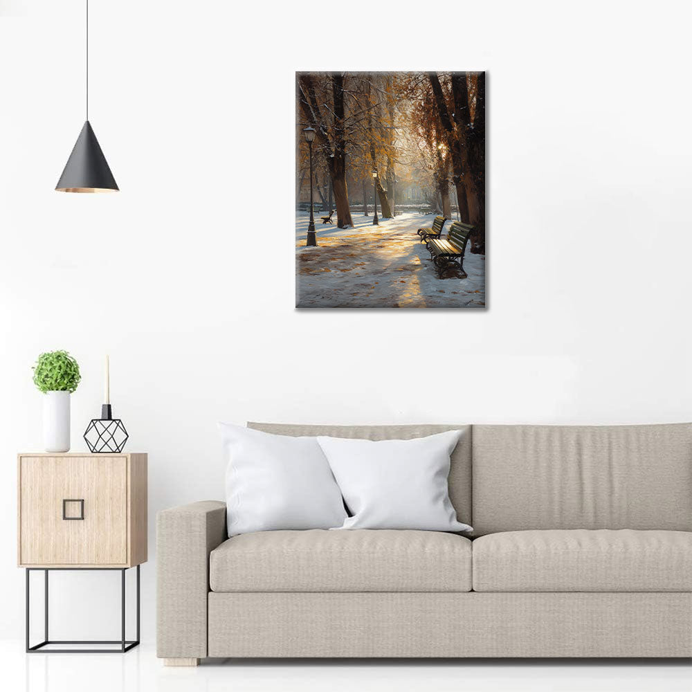 Early Winter Park - Dipingere con i Numeri