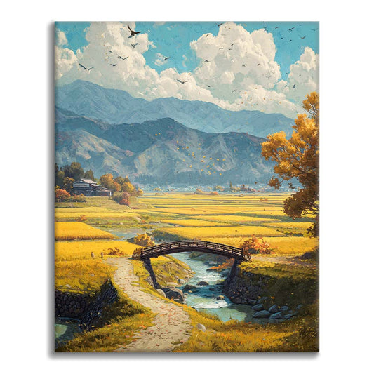 Raccolto d'oro - Dipingere con i Numeri